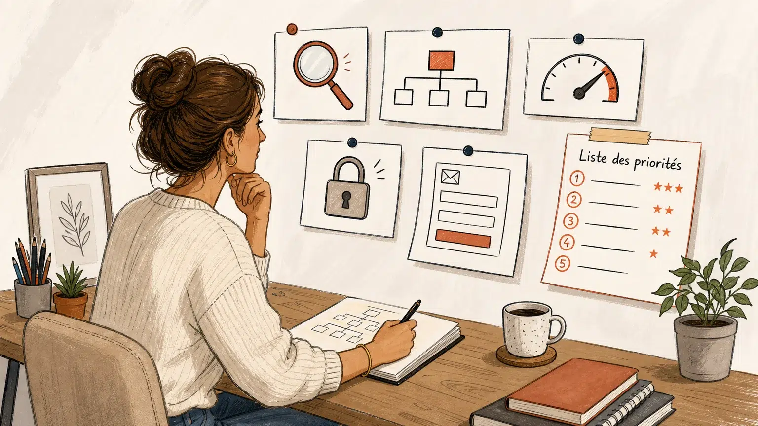 Indépendante qui priorise les corrections techniques de son site