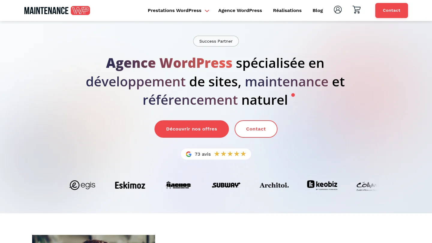 Maintenance WP