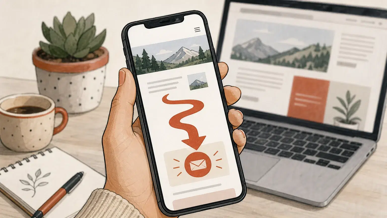 Un propriétaire de site remarque une redirection suspecte sur son téléphone